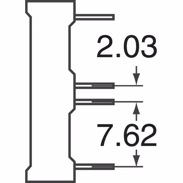 HCMS-2923 Broadcom Limited  Modules d'affichage - Matrice de points et cluster LED